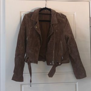 Only worn once! Suede Blank NYC Moto